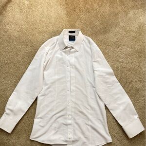 Elegant White Dress Shirt for Men